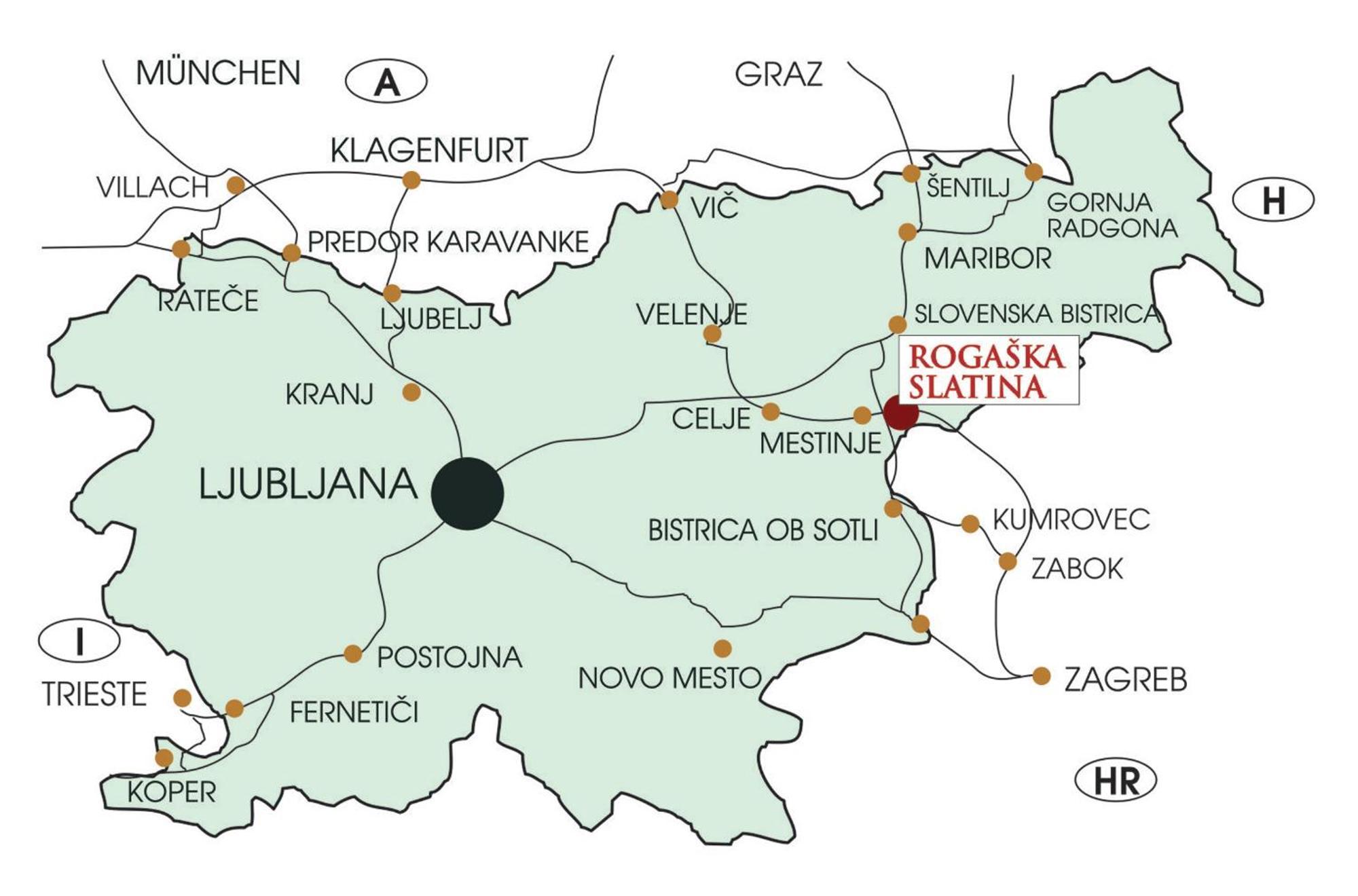 B&B Villa Angelina Рогашка-Слатіна Екстер'єр фото